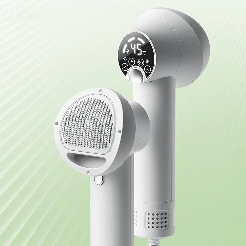 Smart Pet Hair Dryer Dog Golden Retriever Cat Grooming Hairdressing Blow & Comb Silent No Harm Pet Cleaning Supplies Pet Products - Evallys.com