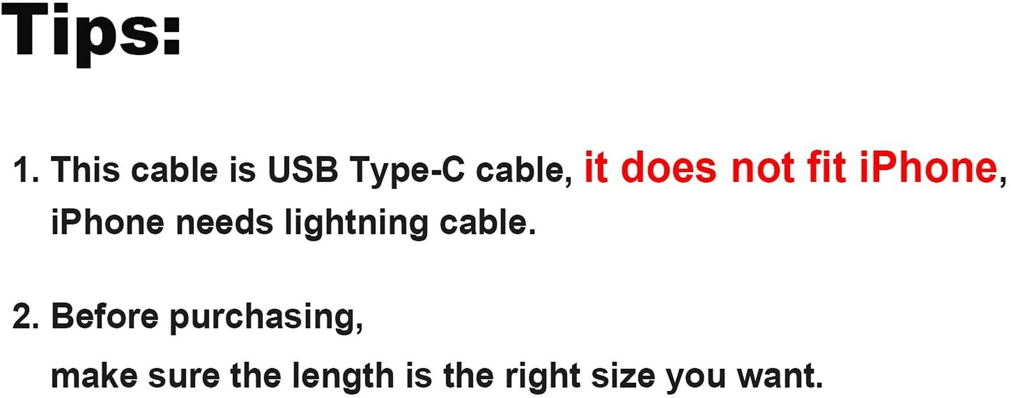 Cablecreation USB C to USB C Cable 10Ft 60W, Braided USB-C Cable 3A Fast Charging, Compatible with Macbook(Pro), Galaxy S20/S20+/S20 Ultra/S10/S9/S9+, Note 10, Pixel 3XL, Etc. Space Gray - Evallys.com # #