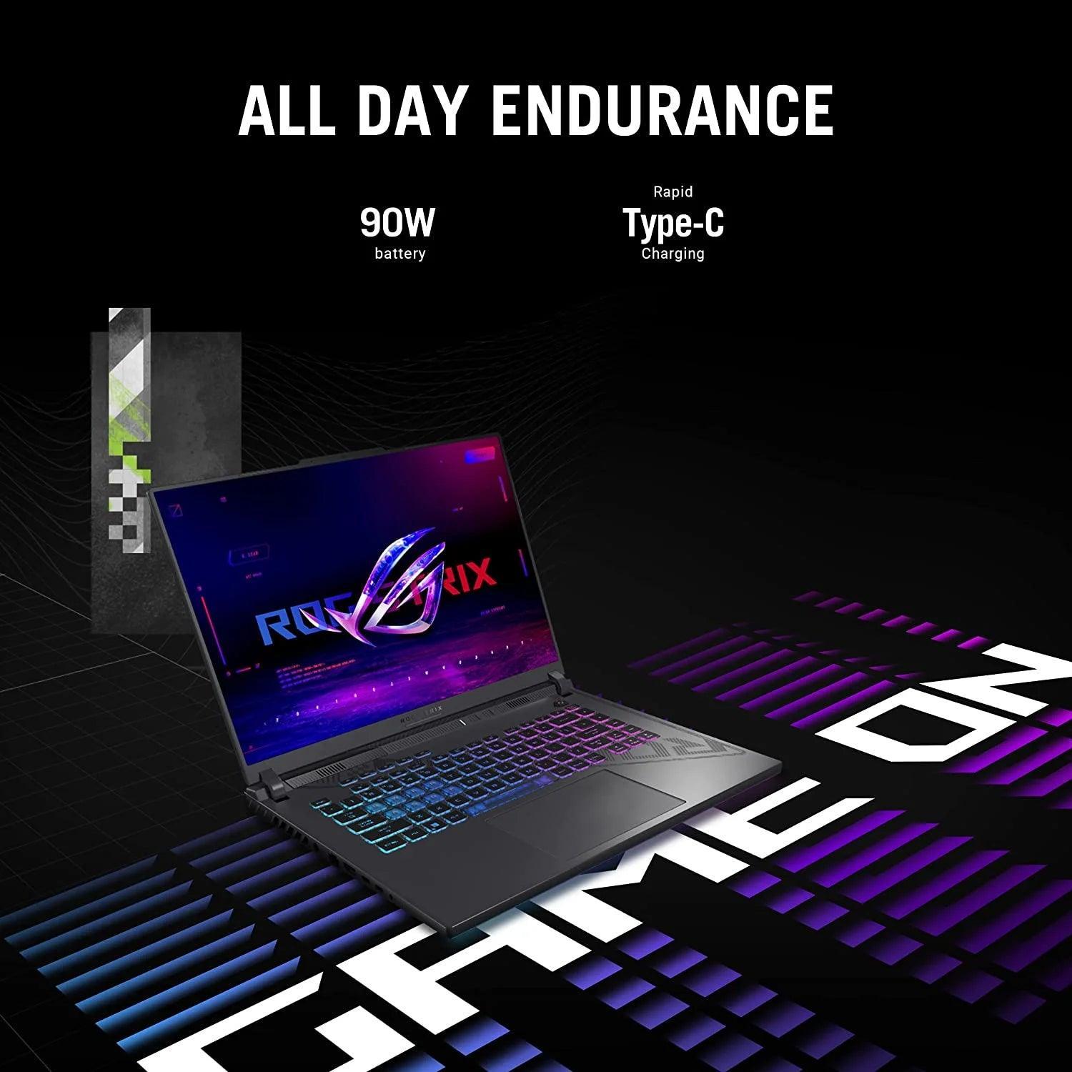 ASUS ROG Strix G16 (2023) Gaming Laptop, 16 16:10 FHD 165Hz, Geforce RTX 4060, Intel Core I7-13650Hx, 16GB DDR5, 512GB Pcie SSD, Wi-Fi 6E, Windows 11, G614JV-AS73 - Evallys.com # #