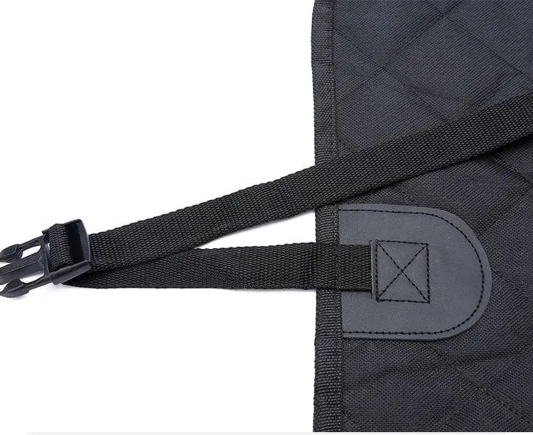 Dog Car Seat Cover View Mesh Pet Carrier Hammock Safety Protector Car Rear Back Seat Mat With Zipper And Pocket For Travel - Evallys.com
