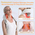 Neck Shoulder Back Massager With Heat - Shiatsu Massager Adjustable Relaxing Gift Plug-in Comfort - Evallys.com # #