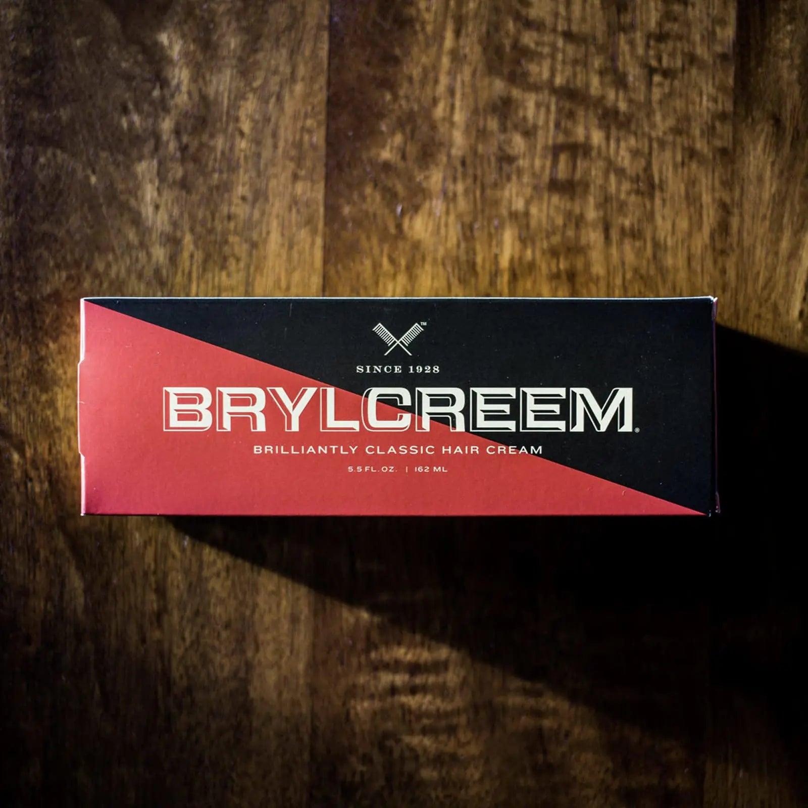 Brylcreem 3-in-1 Original High Shine Men's Hair Cream for Styling, Strengthening, and Conditioning, Alcohol-Free, 5.5 Ounce - Evallys.com # #