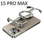 Frameless for Iphone 15 14 13 Promax Case with Magsafe Kickstand, Bezel Less Minimalist Metal Slim Hard Shockproof Ultra Thin for Iphone 14 Pro Max Case with Ring Stand Holder Magnetic Men, Black Protective Devices Phonecase Smartphone Accessories - Evallys.com # #