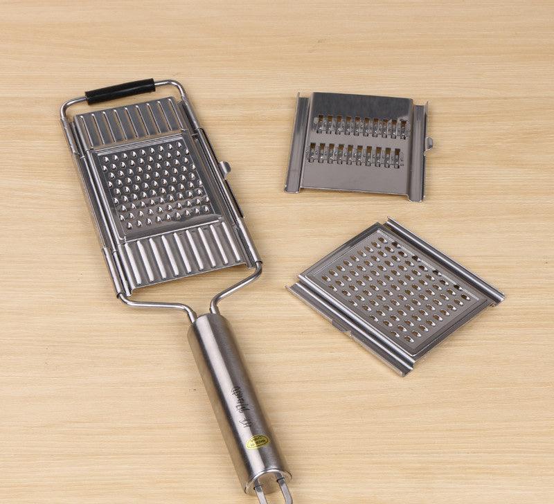 Stainless Steel Grater, Vegetable And Fruit Slicer, Peeler - Evallys.com # #