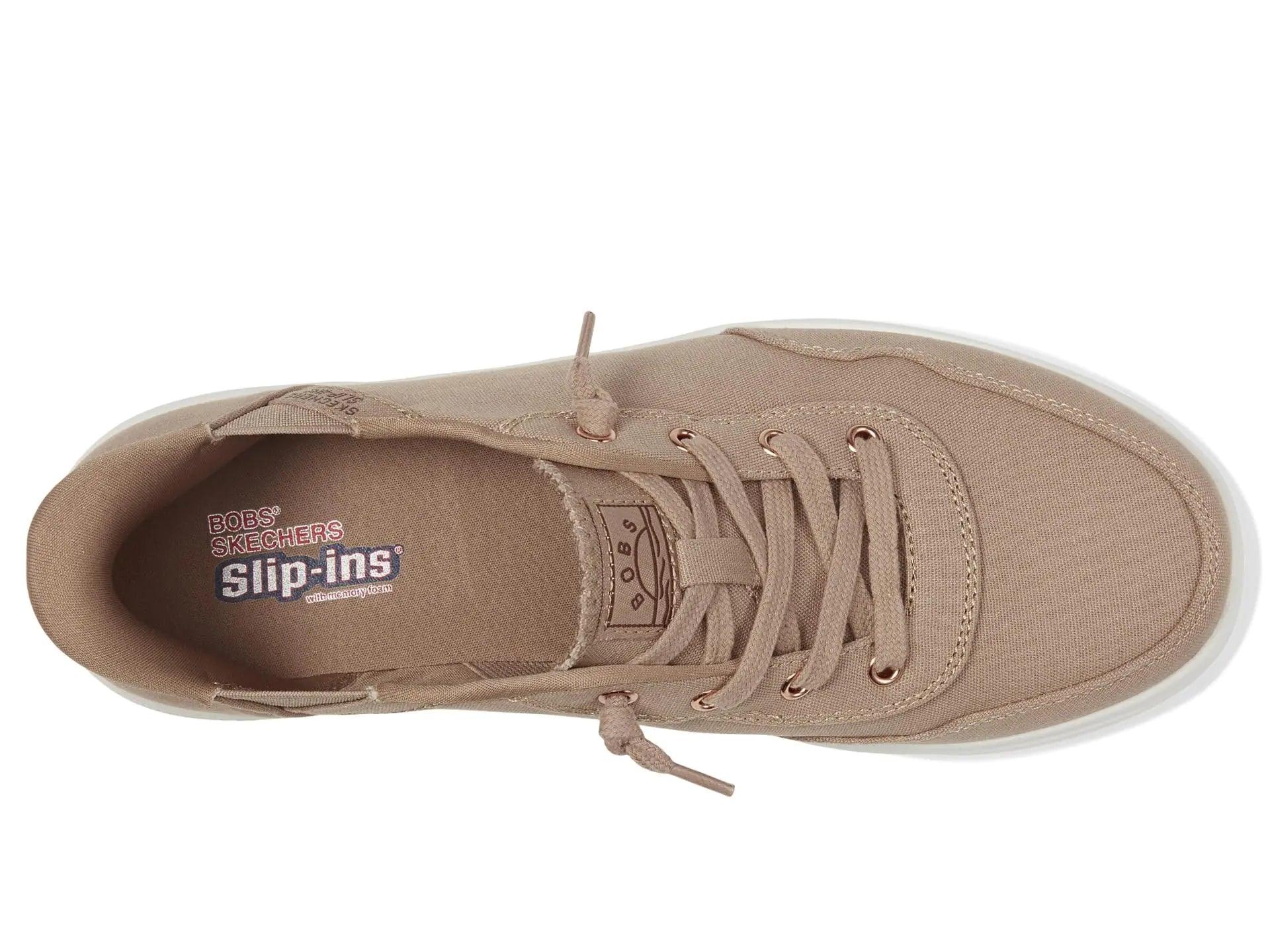 Skechers Women's Hands Free Slip-Ins Skip Cute - B Cute Sweet Sneaker 10 Tan - Evallys.com # #