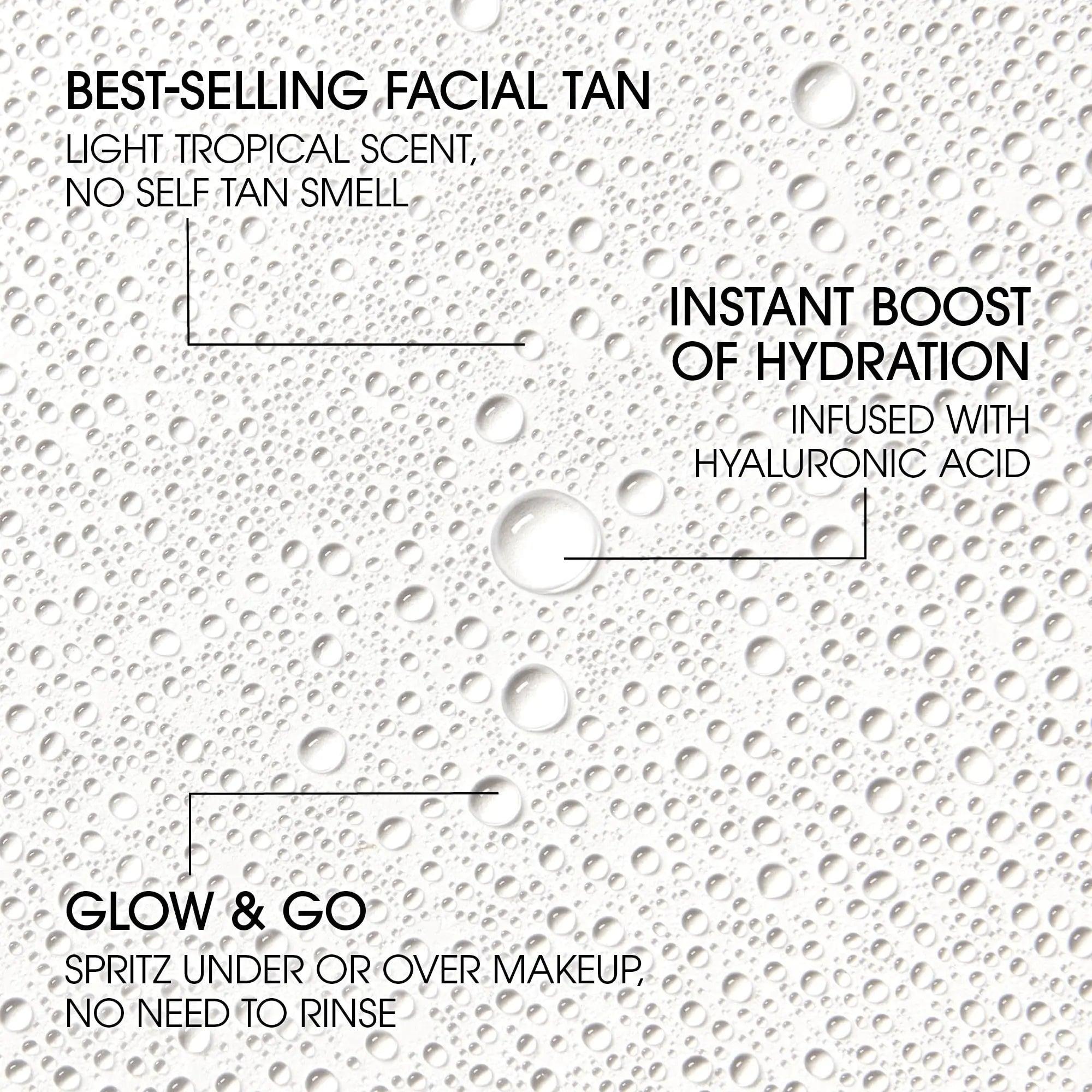St. Tropez Self Tan Purity Face Mist, Natural Sunkissed Glow Face Tan with Hyaluronic Acid & Antioxidants, Vegan, Natural & Cruelty Free Face Care, 2.7 Fl Oz 2.7 Fl Oz (Pack of 1) - Evallys.com # #