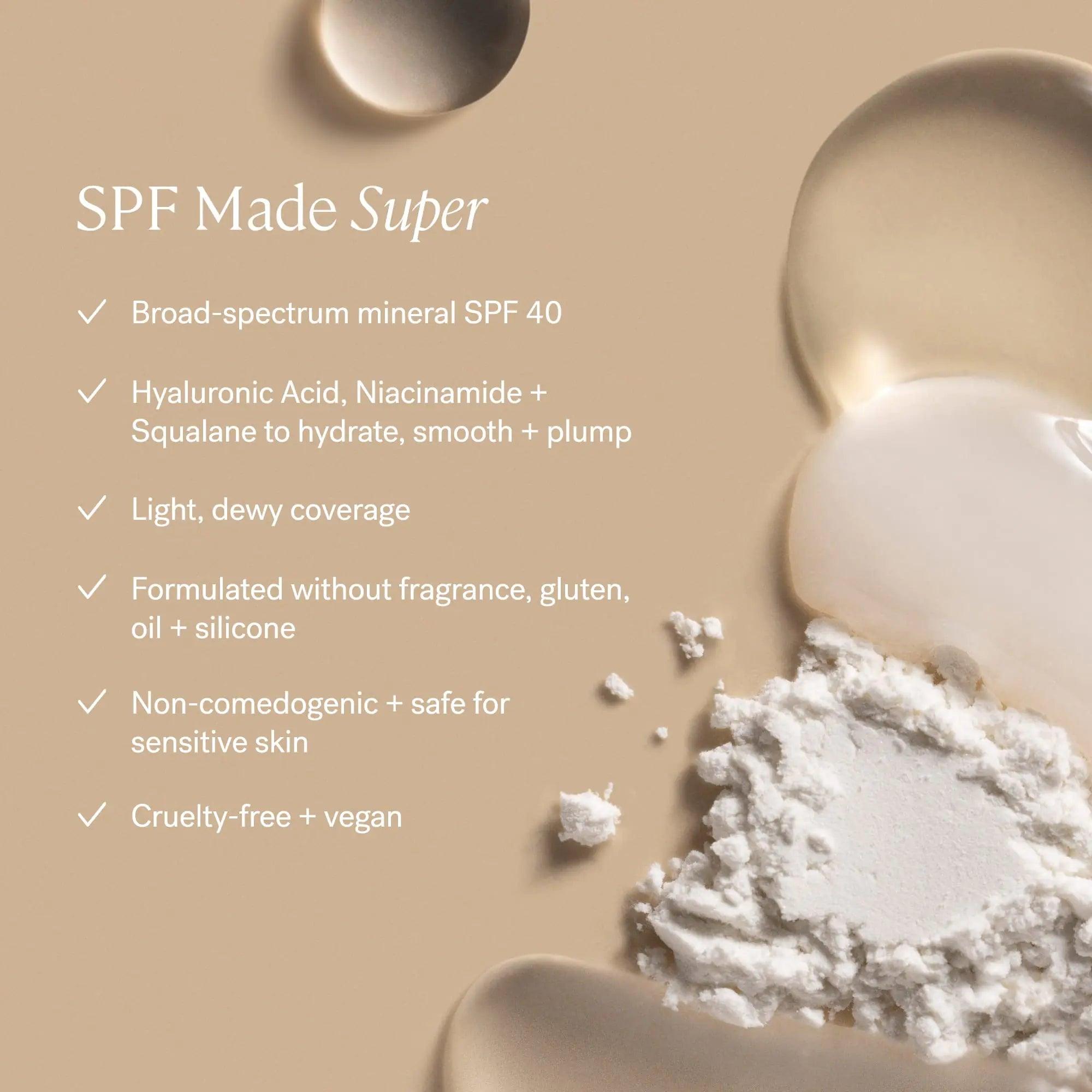 ILIA - Super Serum Skin Tint SPF 40 | Non-Comedogenic, Vegan, LIghtweight to Help Against Blue Light, + Pollution while Hydrating, Smoothing, + Refining (Matira ST11, 1 fl oz | 30 ml) ST11 Matira (Medium, Cool Undertones) - Evallys.com # #