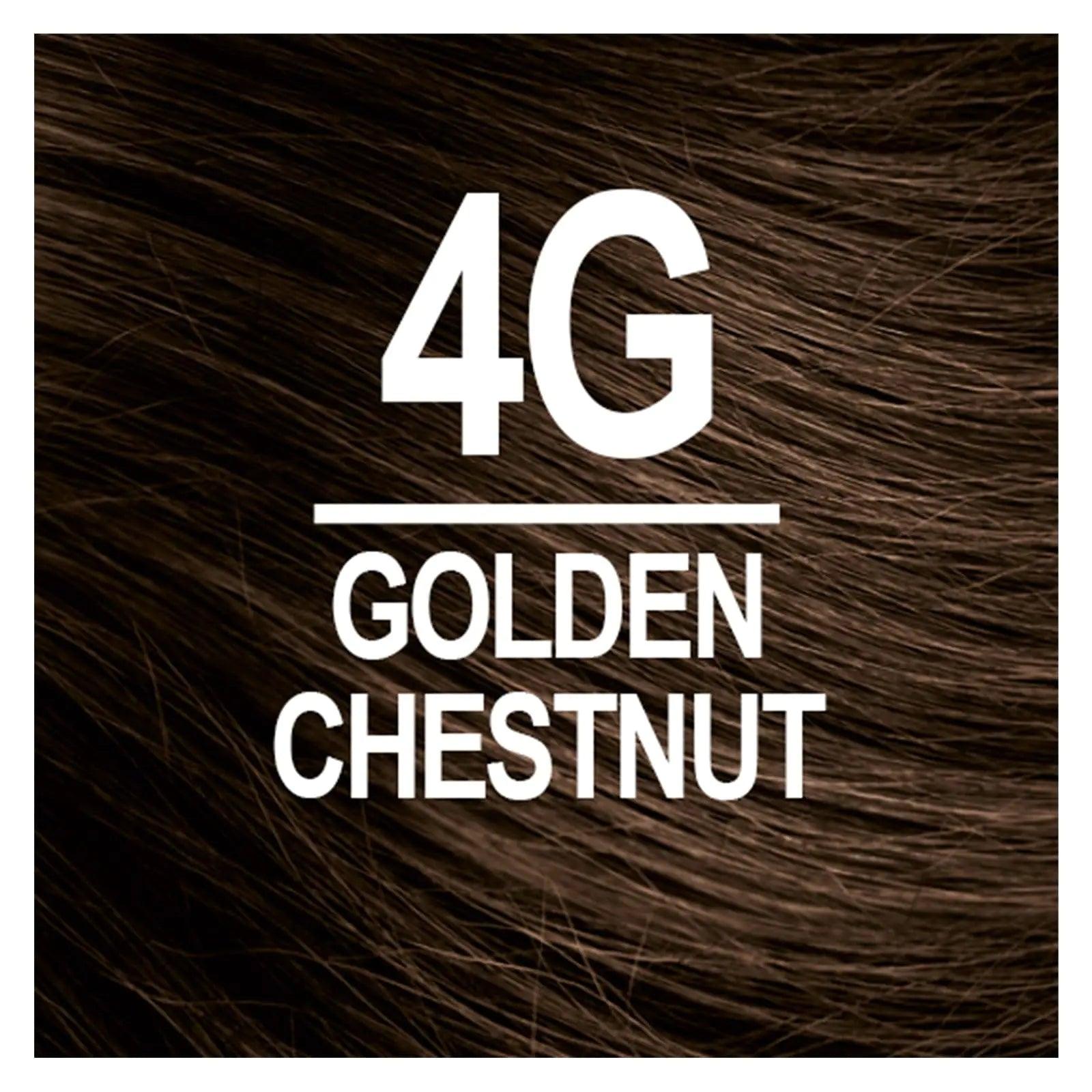 Naturtint Permanent Hair Color 4G Golden Chestnut (Pack of 1), Ammonia Free, Vegan, Cruelty Free, up to 100% Gray Coverage, Long Lasting Results - Evallys.com # #