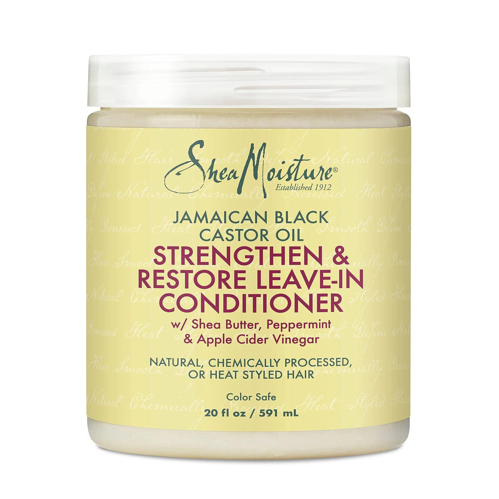 SheaMoisture Leave In Conditioner Conditioner For Hair Jamaican Black Castor Oil To Soften and Detangle Hair 20 oz - Evallys.com # #