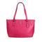 Coach Gallery Crossgrain Leather Bright Violet Tote Bag - Evallys.com # #