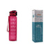 1L Tritan Water Bottle With Time - Evallys.com