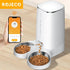 ROJECO Automatic Cat Feeder Pet Smart Cat Food Kibble Dispenser Remote Control Wifi Button Auto Feeder for Cats Dog Accessories - Evallys.com # #