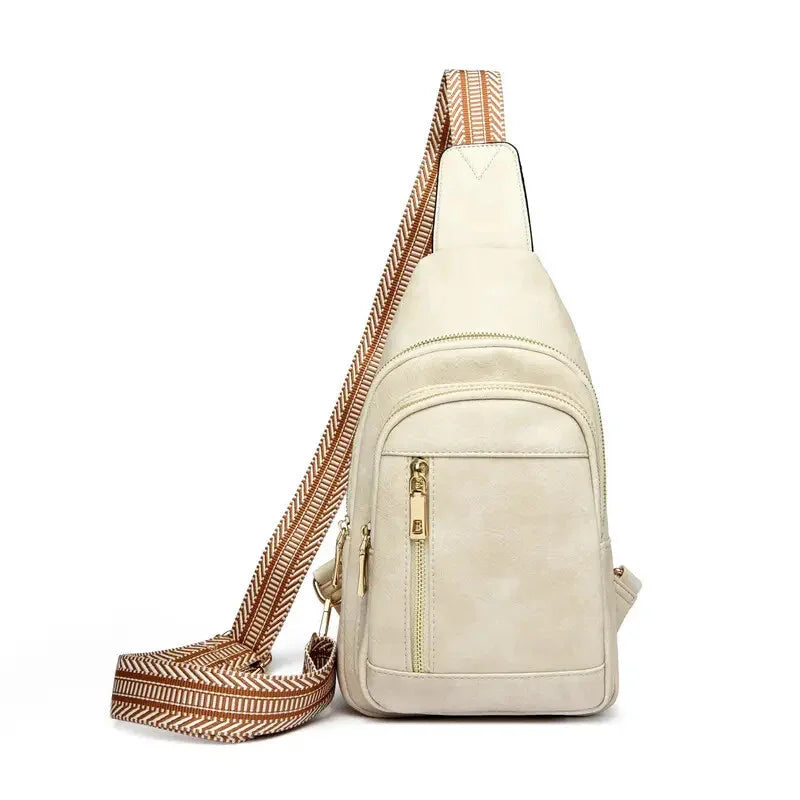 Women's Crossbody Handbags Leather Women Shoulder Bag Fashion New Pattern Simple Solid Color Large Layered Practical Messenger Bag Women's Handbags Large Size - Evallys.com