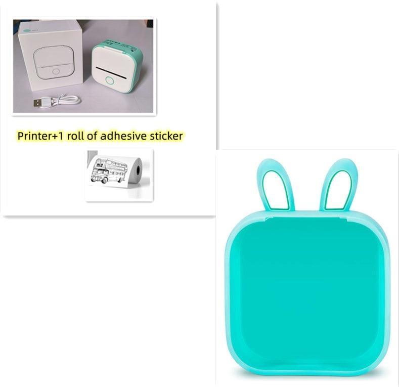 Portable Mini Thermal Label Printer Home Photo Printer Student Wrong Question Printer Bluetooth Mini Label Printer Price Tag - Evallys.com # #
