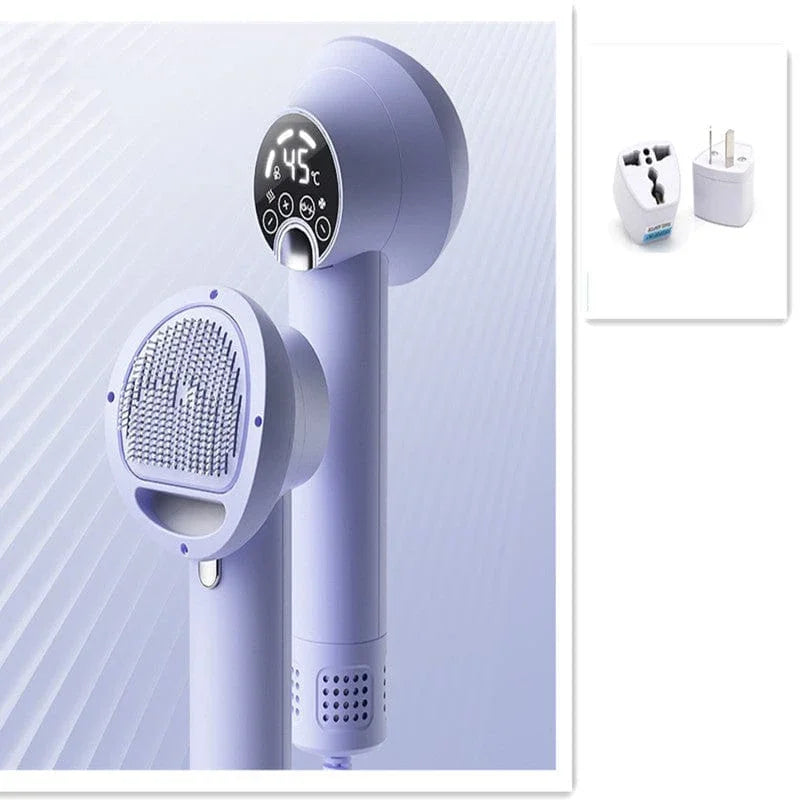 Smart Pet Hair Dryer Dog Golden Retriever Cat Grooming Hairdressing Blow & Comb Silent No Harm Pet Cleaning Supplies Pet Products - Evallys.com