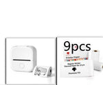 Portable Mini Thermal Label Printer Home Photo Printer Student Wrong Question Printer Bluetooth Mini Label Printer Price Tag - Evallys.com