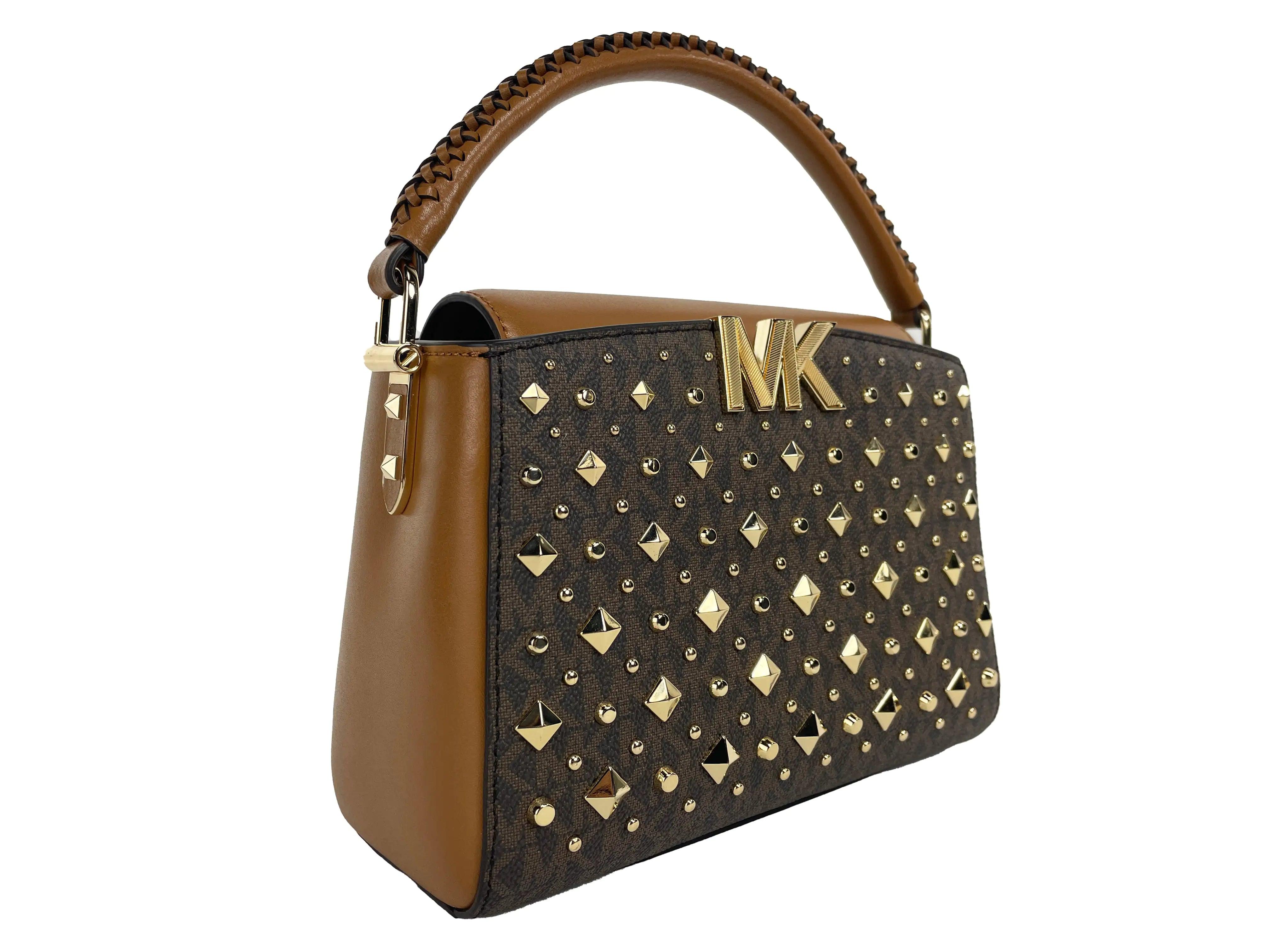 Michael Kors Karlie Small Studded Crossbody Bag - Evallys.com # #