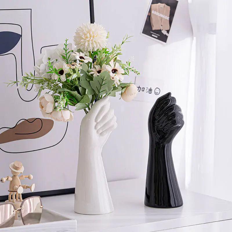 Ceramic Hand Vase - Evallys.com # #