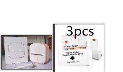 Portable Mini Thermal Label Printer Home Photo Printer Student Wrong Question Printer Bluetooth Mini Label Printer Price Tag - Evallys.com