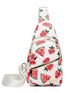 Lightweight Crossbody Sling Bag - Adjustable Strap, Zip Closure, Perfect For Travel, Sports & Hiking - Evallys.com