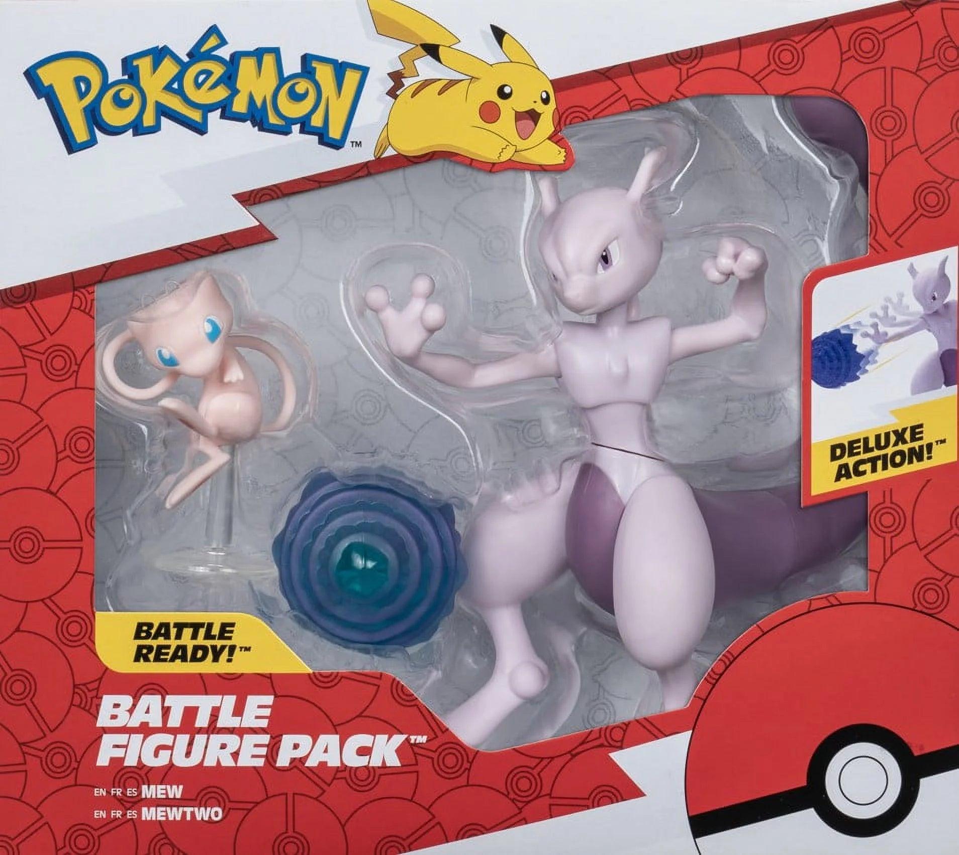 Pokemon Mewtwo Mew Figure Pack - Evallys.com # #