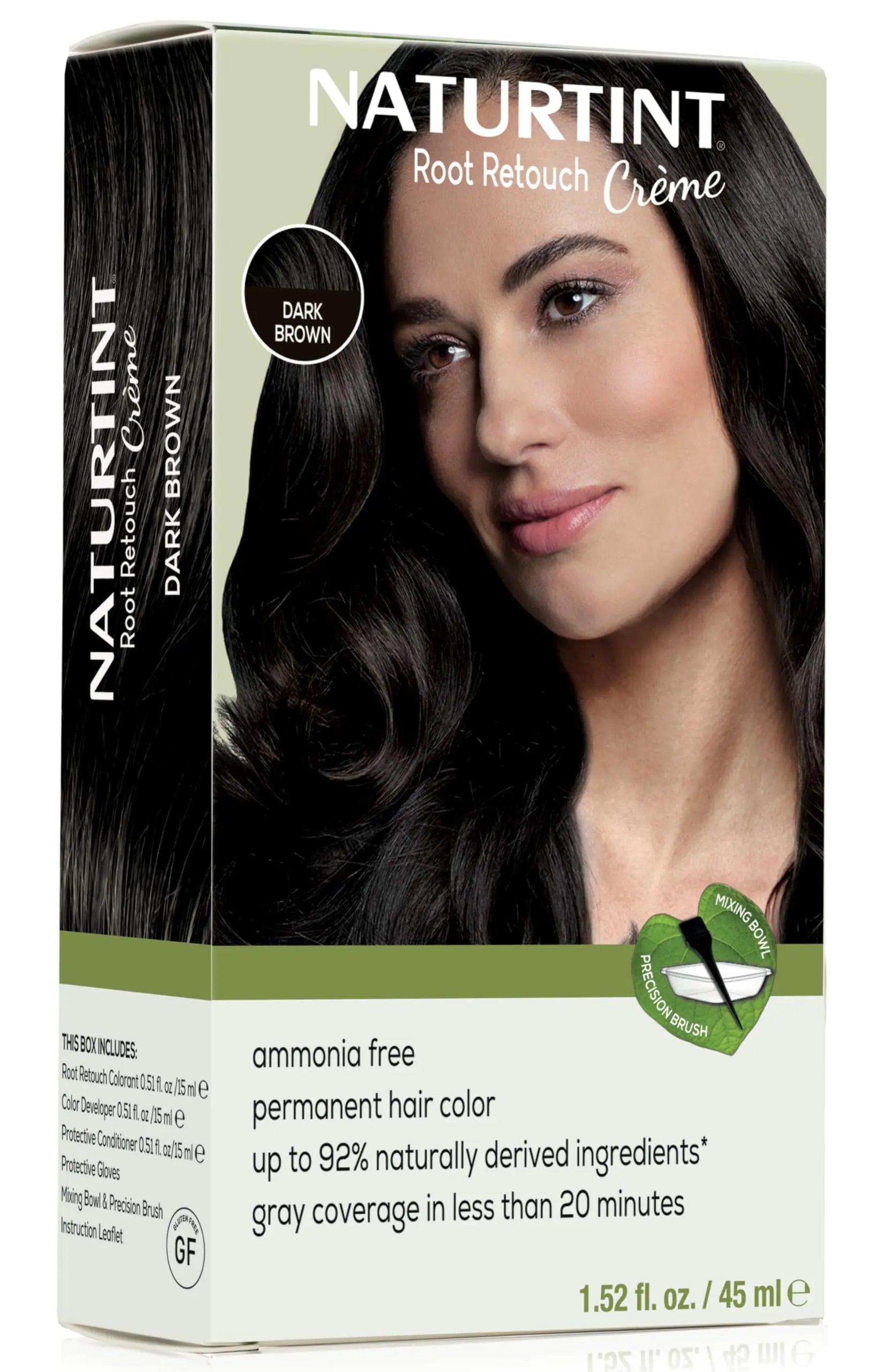 NATURTINT Dark Brown Root Retouch Ammonia Free, 1.52 FZ - Evallys.com # #