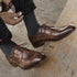 Suit Business Retro Derby Shoes - Evallys.com # #