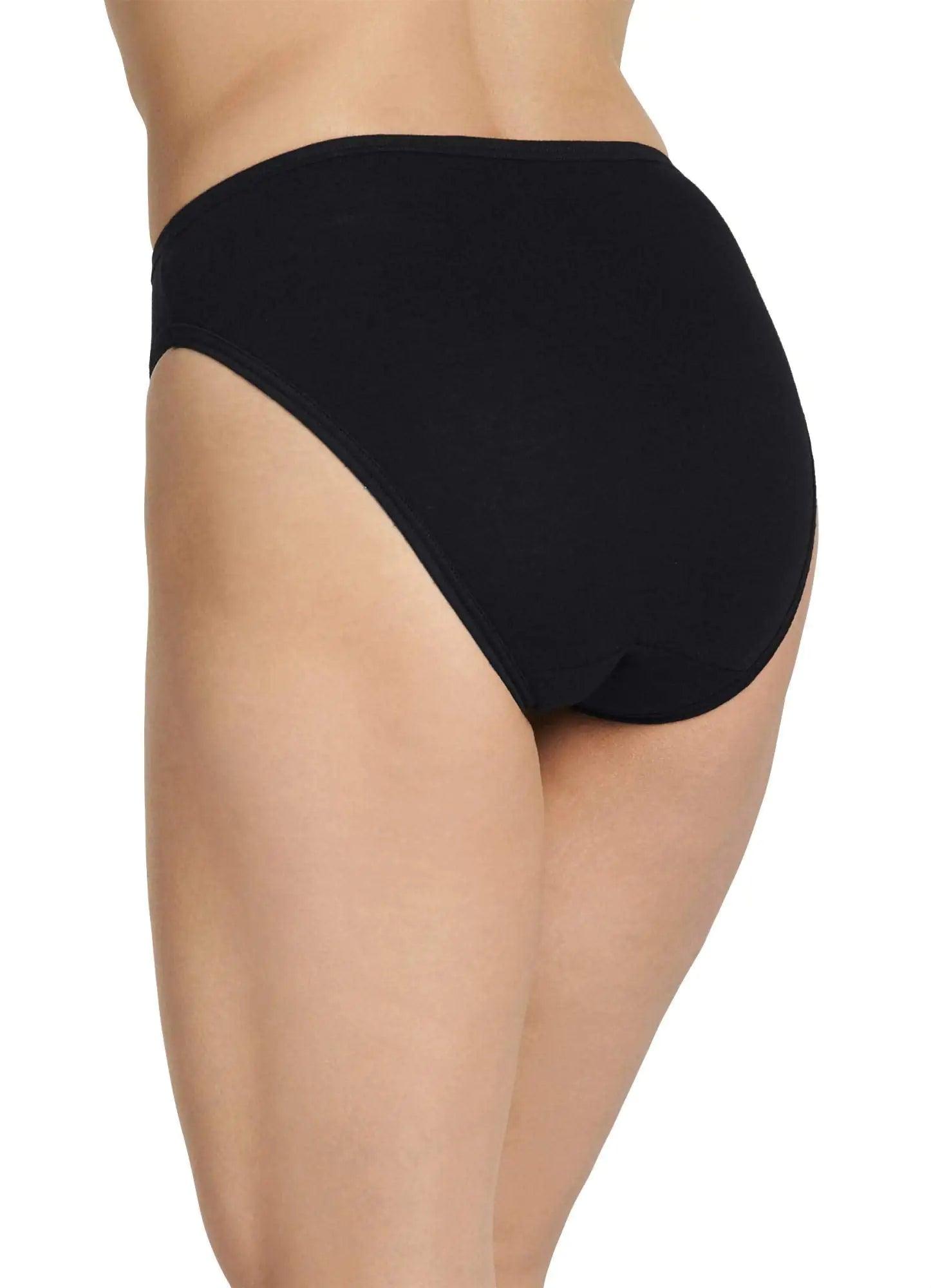 Jockey Women's Underwear Plus Size Elance French Cut - 3 Pack 9 Plus Grey Heather/Charcoal Heather/Black - Evallys.com # #