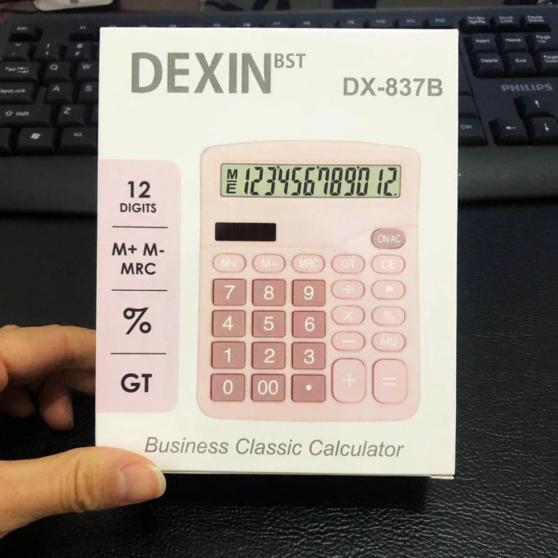 Stationery Color Solar Calculator 12 Digits - Evallys.com