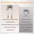 Neck Shoulder Back Massager With Heat - Shiatsu Massager Adjustable Relaxing Gift Plug-in Comfort - Evallys.com # #