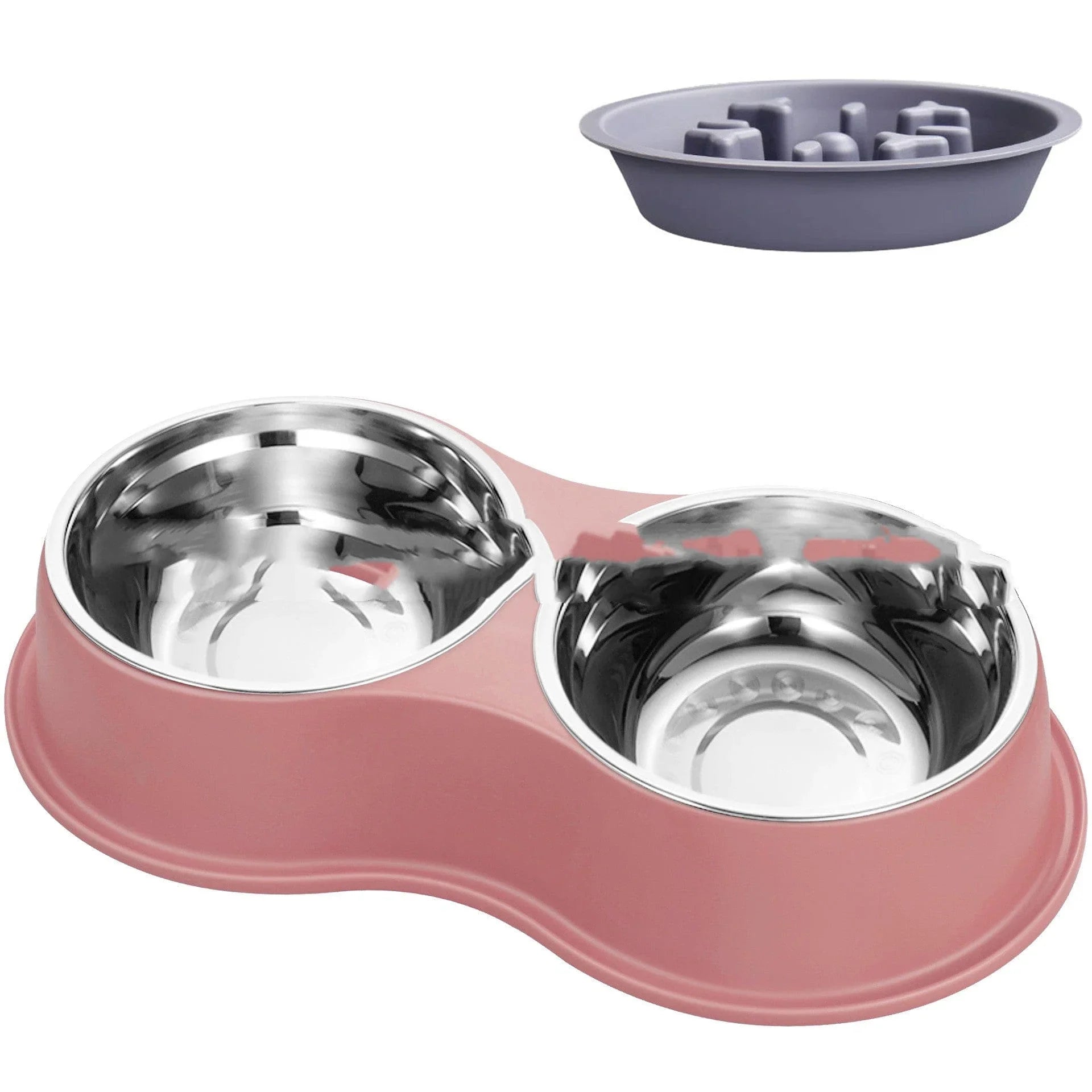 Pet Slow Feeding Bowl Removable Dogcat - Evallys.com # #