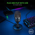 Razer Seiren Mini USB Condenser Microphone: for Streaming and Gaming on PC - Professional Recording Quality - Precise Supercardioid Pickup Pattern - Tilting Stand - Shock Resistant - Classic Black - Evallys.com # #