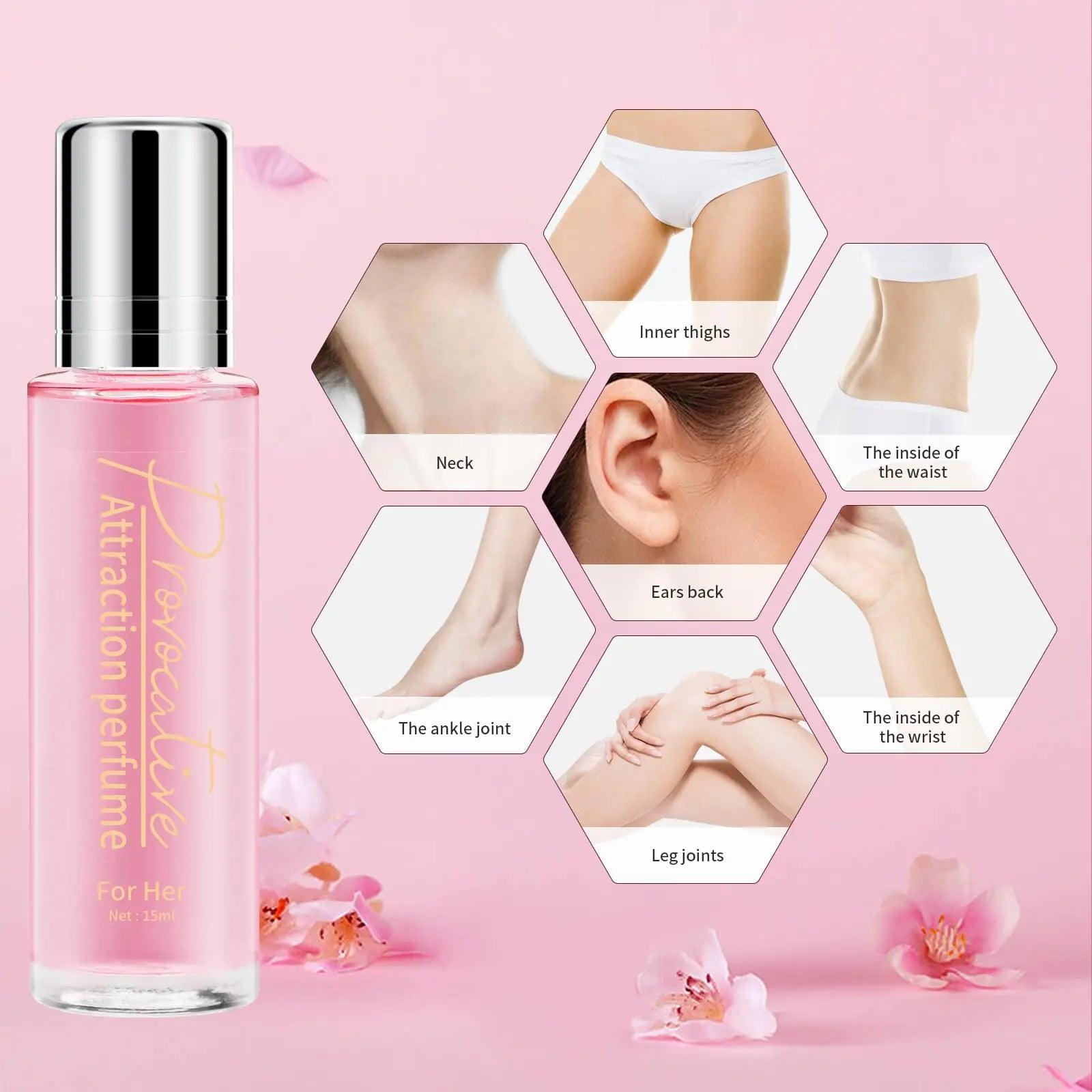 SEGMINISMART Pheromones Perfumes for Women, Long Lasting Roll on Pheromone Perfume to Attract Men, Enhance Charm & Confidence, Vegan Cruelty-Free Travel Perfume Floral - Evallys.com # #