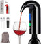 Electric Wine Aerator, Electric Wine Pourer and Wine Dispenser Pump, Multi-Smart Automatic Filter Wine Dispenser with USB Rechargeable for Travel, Home and Bar(Black) - Evallys.com # #