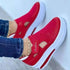 Women's Sneakers Summer New Ladies Casual Low Wedge Breathable Non-Slip Comfort Feamle Sport Shoes Mesh Shoes Fashion Style - Evallys.com # #