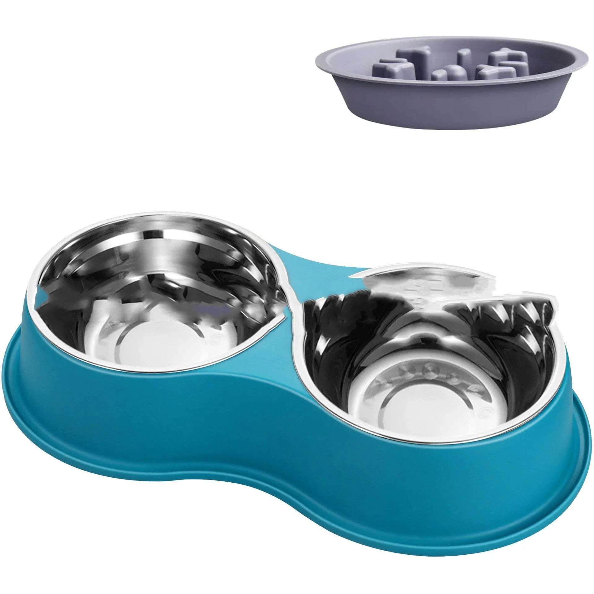 Pet Slow Feeding Bowl Removable Dogcat - Evallys.com # #