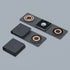3 IN 1 Magnetic Folding Wireless Charger Station For IPhone Transparent Fast Charging For IWatch And Airpods - Evallys.com