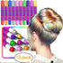 Desire Deluxe Hair Chalk for Girls Makeup Kit of 10 Temporary Colour Pens Gifts, Great Toy for Kids Age 5 6 7 8 9 10 11 12 13 Years Old, "Blue,Green,Grey,Pink,Purple - Evallys.com # #