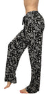 Just Love Women Buffalo Plaid Pajama Pants 1X Rodeo Bandana - Black - Evallys.com # #