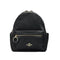 Coach (CA210) Ellis Medium Nylon Black Shoulder Backpack Bag - Evallys.com # #