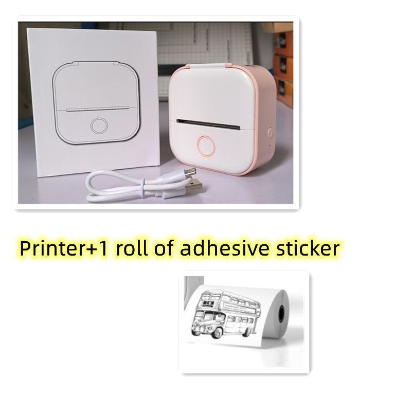 Portable Mini Thermal Label Printer Home Photo Printer Student Wrong Question Printer Bluetooth Mini Label Printer Price Tag - Evallys.com