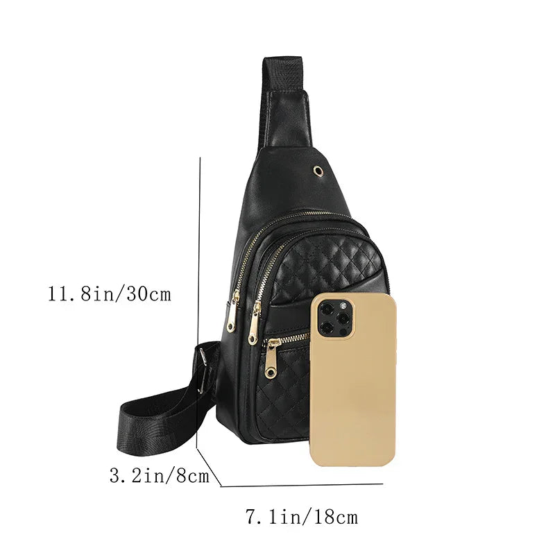 Storage Bag & Travel Bag Small Sling Bag Crossbody Chest Shoulder Water Resistant Sling Purse One Strap Travel Bag For Men Women Boys With Earphone Hole - Evallys.com