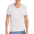 Hanes Men's 3-Pack Tagless Cotton V-Neck Undershirts X-Large White - 6 Pack - Evallys.com # #