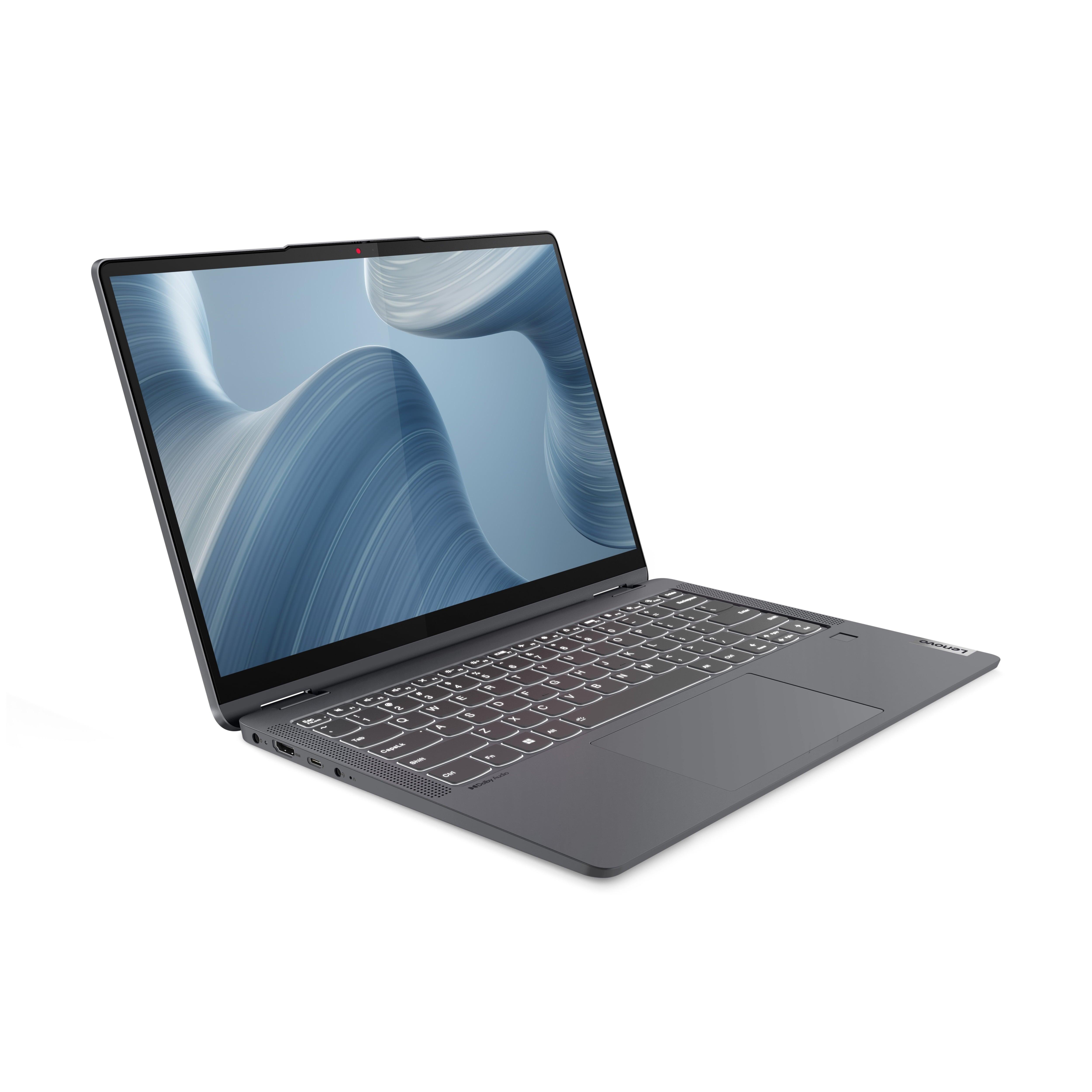 Lenovo Ideapad Flex 5 14" WUXGA Multi-Touch, Intel Core I3-1215U, 8GB RAM, Intel UHD Graphics, 256GB SSD, Win 11 Home in S Mode, Storm Grey, 82R7003WUS - Evallys.com # #