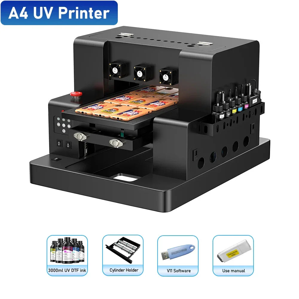 A3 UV DTF Printer/A3 XP600 DTF Printer/A4 L805 DTF Printer Printing Machine For T-shirt For Metal Wooden Direct Transfer Printer - Evallys.com
