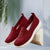 Women’s Breathable Hollow Flats – Slip-On Mesh Loafers with Floral Design - Evallys.com