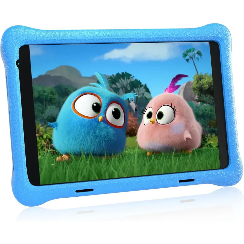 8 Inch Kid Tablet Android11 Learning Tablets Quad Core Processor 2GB+32GB 128GB Expansion 5000mAh Child Eye Protection With Case - Evallys.com
