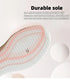 Women’s Breathable Hollow Flats – Slip-On Mesh Loafers with Floral Design - Evallys.com