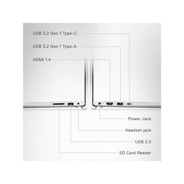 Dell Inspiron 15.6" Business Laptop,Intel Core i7-1355U,64GB RAM,4TB SSD,‎Windows 11 Home,Platinum Silver,with Gaming Mouse - Evallys.com