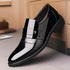 Luxury Men’s Leather Brogue Oxford Shoes – Retro Formal Dress Shoes - Evallys.com